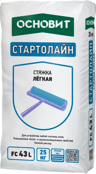 Стяжка легкая ОСНОВИТ СТАРТОЛАЙН FC43 L, 25 кг (30-300мм)