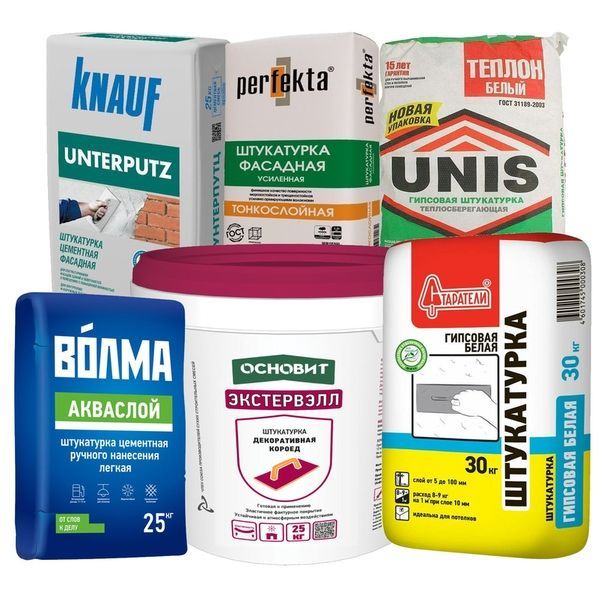 Сухие смеси и грунтовки