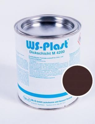 Краска WS-Plast Арт. 0052, шоколад, матовая, акриловая