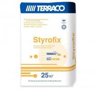 Клей для приклейки утеплителей TERRACO Styrofix EcoTherm, 25 кг
