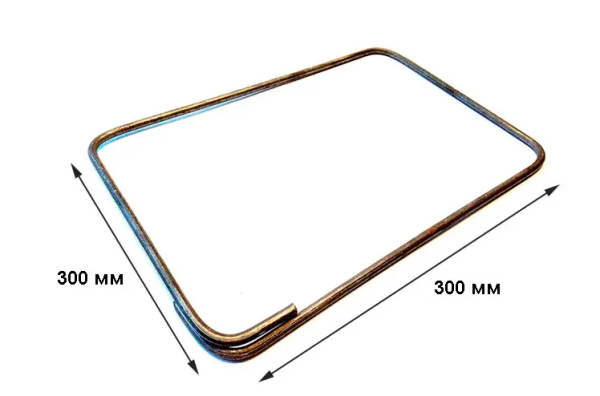 Хомут арматурный 300х300 мм толщина 6 мм