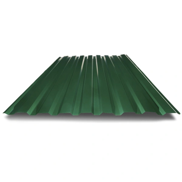 Профнастил С20 0,3 мм зеленый RAL 6005 1м